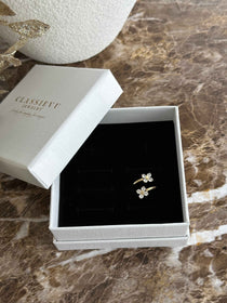DOUBLE FLOWER ~ RING