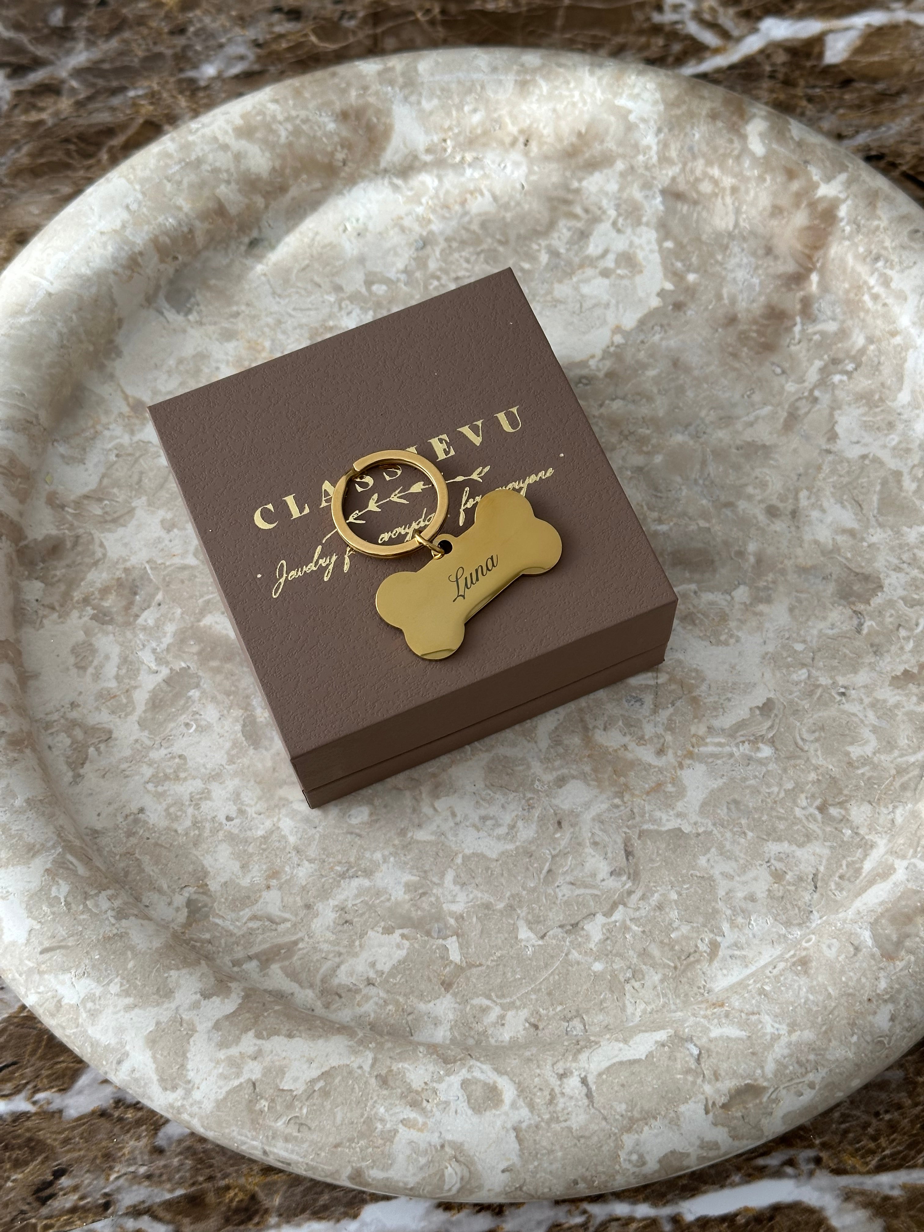 SMALL GOLDEN DOG | CHARM / PENDANT - Classievu