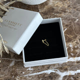 LUNA * STERLING SILVER STUD