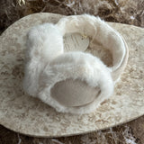 CREAMY EAR WARMERS