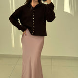BROWN MELODY ~ CARDIGAN