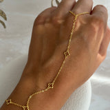 TATE * STERLING SILVER RING BRACELET