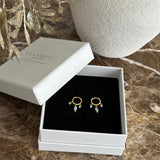 WINTER * STERLING SILVER EARRINGS