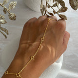 TATE * STERLING SILVER RING BRACELET
