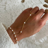 PEARLS LOVE ~ RING BRACELET